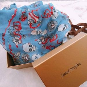 Brand new authentic Alexander McQueen silk Scarf